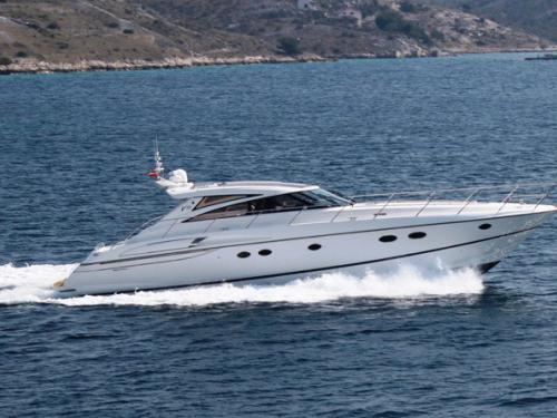 Motor yacht Princess V58 for hire in Marina Kremik