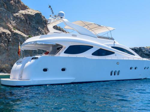 Pruva 78 Luxury Yacht for charter in Ibiza Town (Spain)
