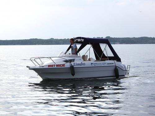 Motorboat Quicksilver 470 Activ for hire in Waren