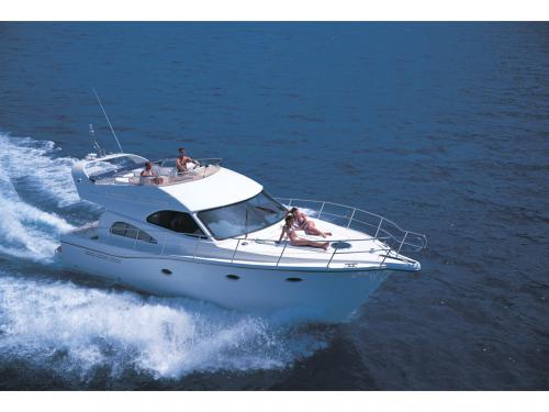 Motor yacht Rodman 41 for hire in Port d Andratx Harbour