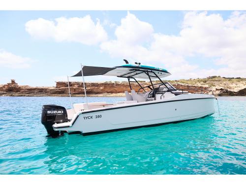 Motor yacht Ryck 280 for hire in Ibiza Town