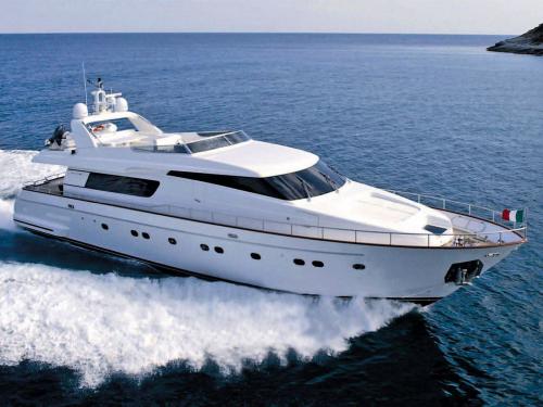 Luxusyacht San Lorenzo 82 Yachtcharter in Kallithea