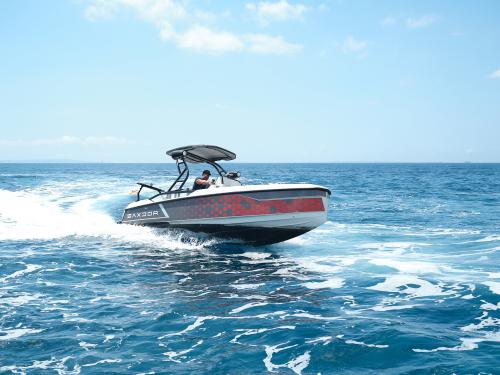 Motorboat Saxdor 200 available for charter in Ibiza Town