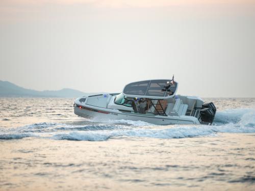 Yacht Saxdor 270 GTO available for charter in Marina Dalmacija Yacht Saxdor 270 GTO available for charter in Marina Dalmacija