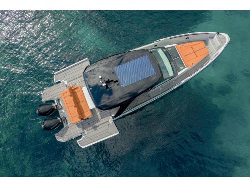 Yacht Saxdor 320 GTO available for charter in Parikia