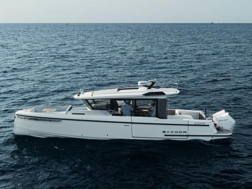 Motor yacht Saxdor 340 GTWA available for charter in Marina Dalmacija
