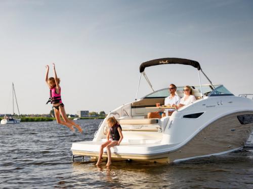 Motor yacht Sea Ray 265 for hire in ACI Marina Jezera