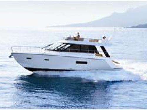 Motor yacht Sealine F42 Fly IPS available for charter in Marina Seget Donji
