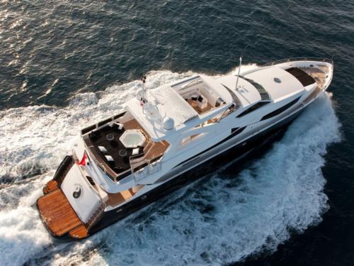 Motor yacht Sunseeker 34 available for charter in Split