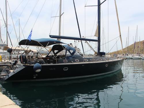 Sailing yacht Alfa 56 for rent in Alimos Marina Kalamaki