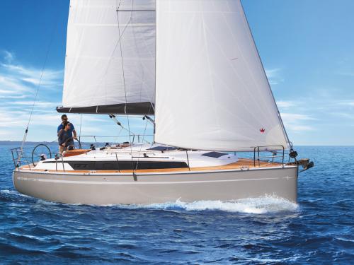 Sailing yacht Bavaria 34 Cruiser available for charter in Yacht Haven Marina Phuket