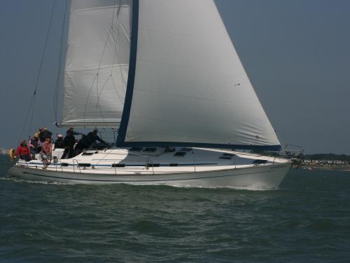 Yacht Bavaria 47 available for charter in Hamble le Rice