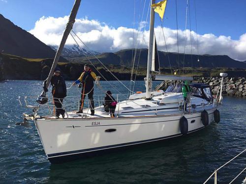 Sailing yacht Bavaria 50 available for charter in Reykjavik Old Harbour