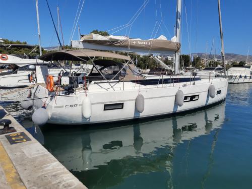 Yacht Bavaria 50 Cruiser available for charter in Gouvia