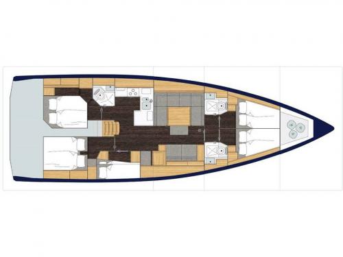 Segelyacht Bavaria 50 Cruiser Yachtcharter in Primosten