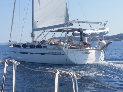 Sailing boat Bavaria 56 Cruiser available for charter in Port Lavrio