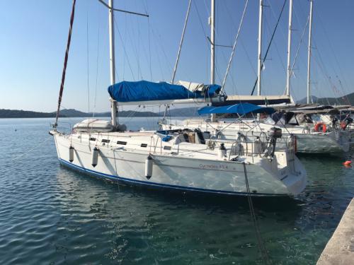 Sailing yacht Cyclades 43.4 available for charter in Gouvia Marina