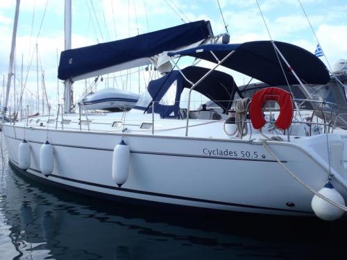 Sailing yacht Cyclades 50.5 available for charter in Athens