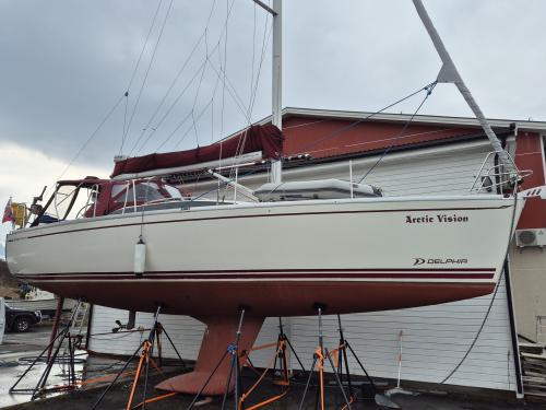 Yacht Delphia 37 available for charter in Tromso