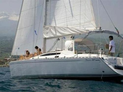 Sailing boat Delphia 40 for hire in Portorosa