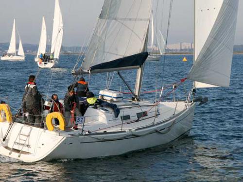 Sailing yacht Dufour 34 available for charter in Flensburg