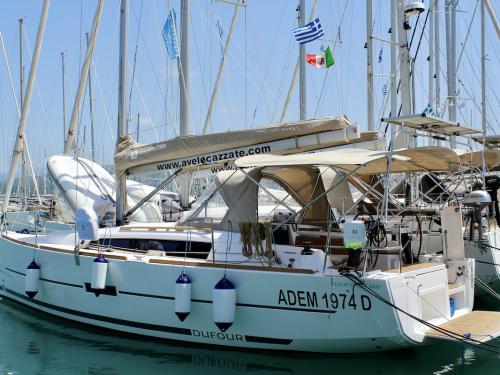 Yacht Dufour 360 Grand Large for hire in Lefkas