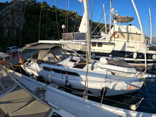 Yacht Dufour 37 available for charter in Adakoy