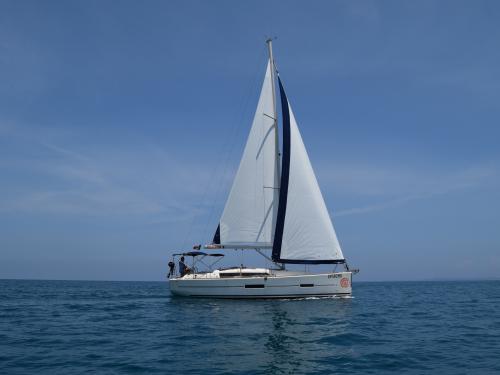 Sailing boat Dufour 382 Grand Large available for charter in Marina di Portorosa