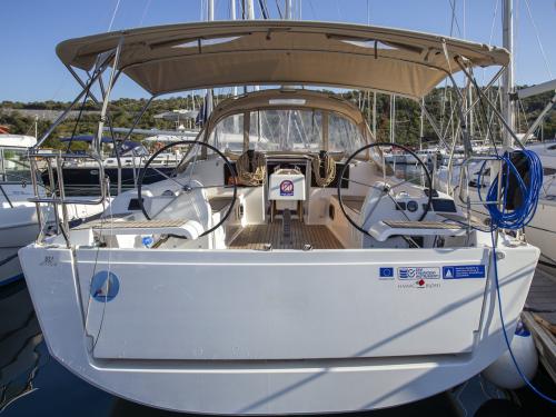 Sailing boat Dufour 382 Grand Large available for charter in Marina Polesana