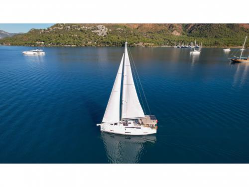 Yacht Dufour 390 Grand Large for charter in Adakoy Marina