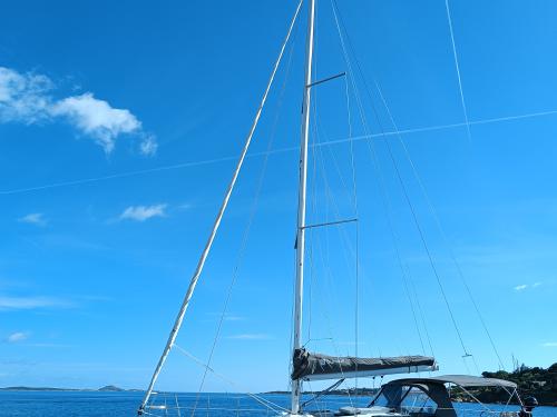 Yacht Dufour 390 Grand Large for hire in Punta Nuraghe Marina