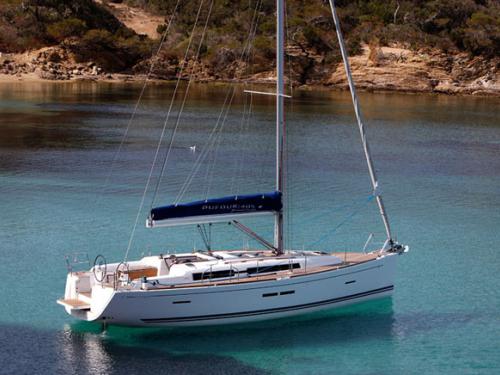Segelboot Dufour 405 Grand Large Yachtcharter in Marina Frapa