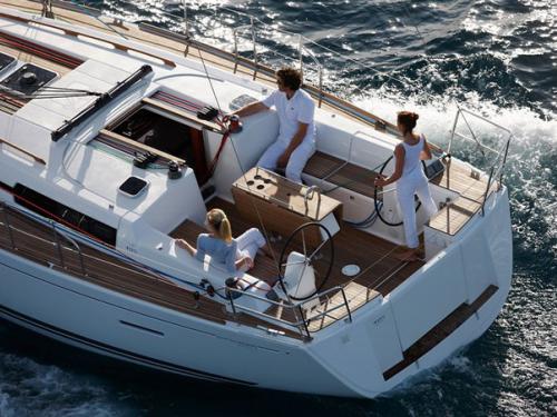 Sailing boat Dufour 405 for charter in Philipsburg