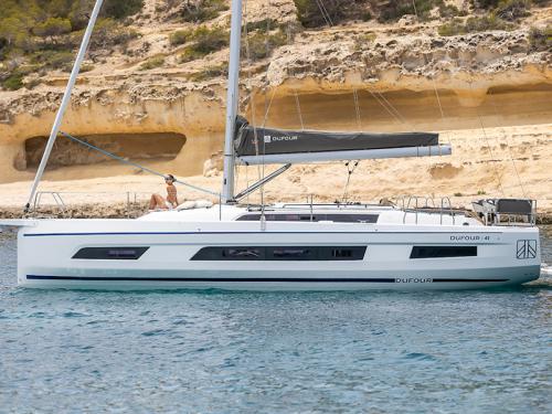Sailboat Dufour 41 available for charter in Carloforte