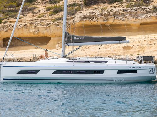 Sailing yacht Dufour 41 available for charter in Preveza