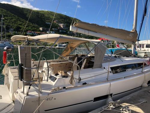 Yacht Dufour 412 Grand Large for rent in Scrub Island Town