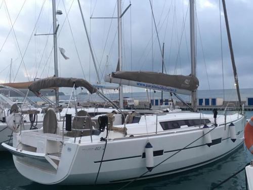 Sailboat Dufour 412 Grand Large available for charter in Capo d Orlando Marina