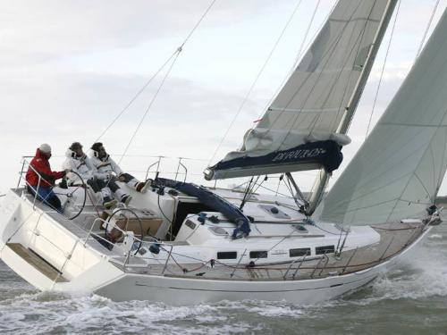 Segelboot Dufour 425 Yachtcharter in Jolly Harbour