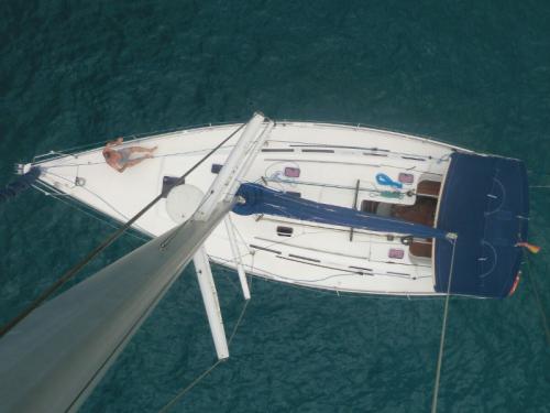 Sailing boat Dufour 425 Grand Large for charter in Marina San Antonio