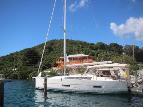 Sailing yacht Dufour 430 for rent in Frenchtown Harbour Marina