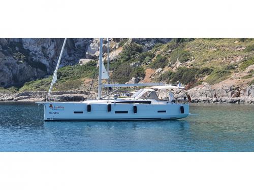 Yacht Dufour 430 Grand Large for rent in Adakoy Marina