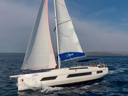 Sailing yacht Dufour 44 available for charter in Saint Georges