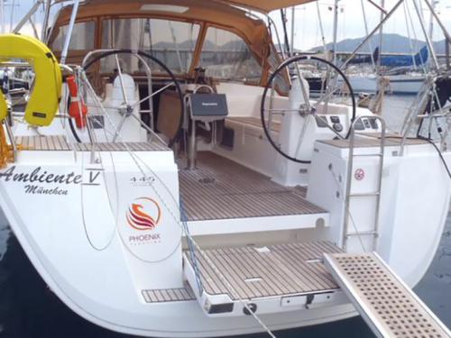 Sailing yacht Dufour 445 Grand Large for rent in Marmaris