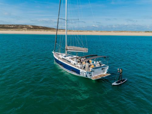 Sailing yacht Dufour 470 available for charter in Joma Marina