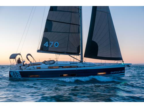 Sailing boat Dufour 470 for charter in Cannigione