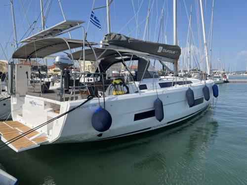 Sailing yacht Dufour 470 available for charter in Lefkas