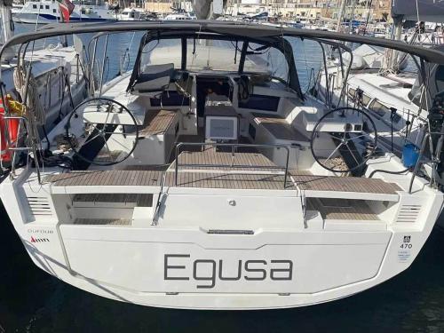 Yacht Dufour 470 for rent in Cagliari