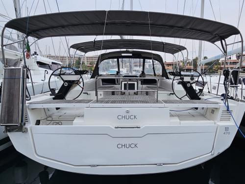 Yacht Dufour 470 for rent in Portorosa