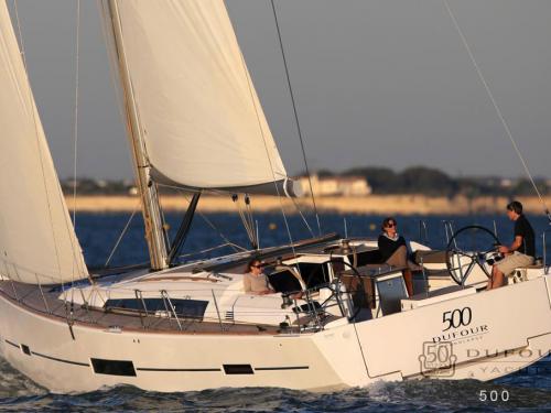 Sailing yacht Dufour 500 Grand Large for rent in Marina La Lonja