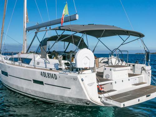 Sailboat Dufour 512 Grand Large available for charter in Marina di Portisco
